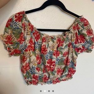 AMERICAN EAGLE | cropped blouse